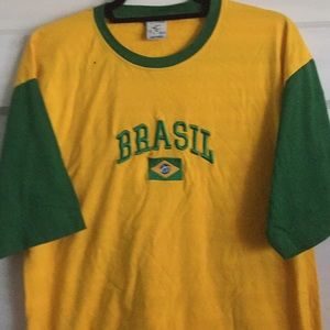 Brazil Soccer T-Shirt, XL